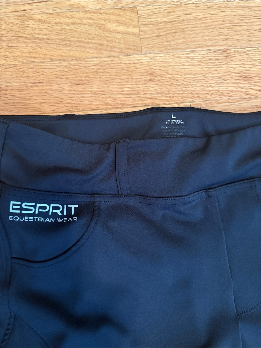 Esprit Black Classic Full Seat Riding Tight - Picture 2 of 7
